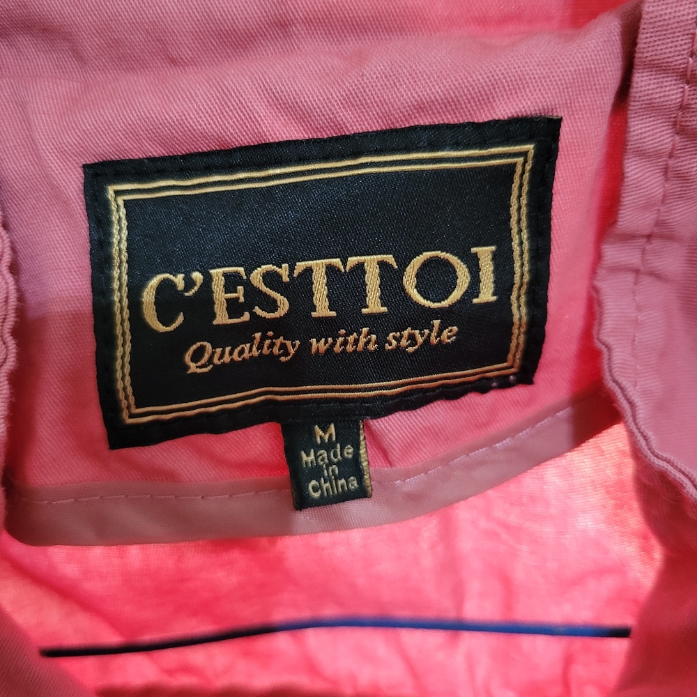 C'ESTTOI, Size M, Pink Vest. Women's - Picture 10 of 13